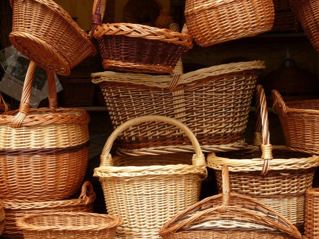 paniers en osier